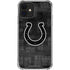 NFL Indianapolis Colts Black & White iPhone 12 Mini Clear Case