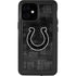 NFL Indianapolis Colts Black & White iPhone 12 Mini Waterproof Case
