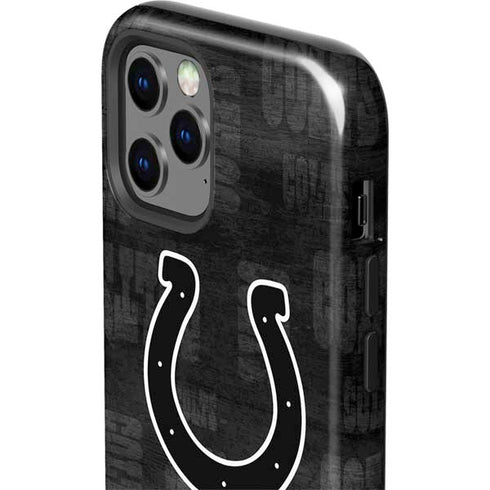 NFL Indianapolis Colts Black & White iPhone 12 Pro Max Impact Case