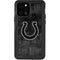 NFL Indianapolis Colts Black & White iPhone 12 Pro Waterproof Case