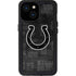 NFL Indianapolis Colts Black & White iPhone 13 Mini Waterproof Case