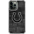 NFL Indianapolis Colts Black & White iPhone 13 Pro Max Clear Case