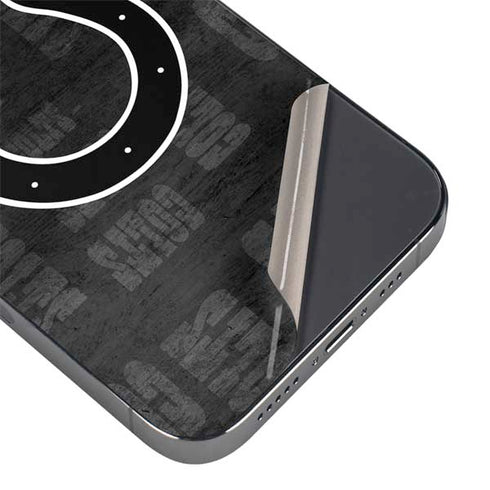 NFL Indianapolis Colts Black & White iPhone 13 Pro Max Skin