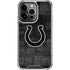 NFL Indianapolis Colts Black & White iPhone 15 Pro Clear Case