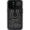 NFL Indianapolis Colts Black & White iPhone 14 Pro Max Waterproof Case