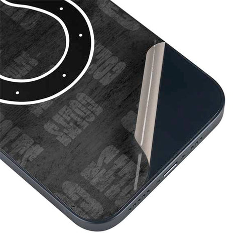 NFL Indianapolis Colts Black & White iPhone 14 Skin