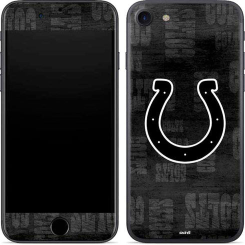 NFL Indianapolis Colts Black & White iPhone 7 Skin