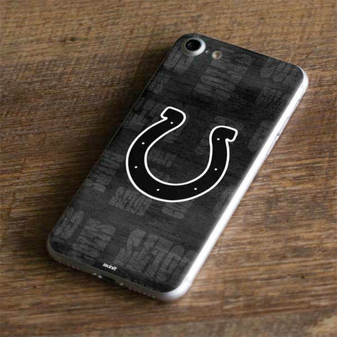 NFL Indianapolis Colts Black & White iPhone 7 Skin