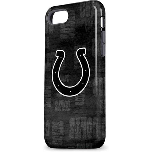 NFL Indianapolis Colts Black & White iPhone 8 Pro Case