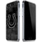 NFL Indianapolis Colts Black & White iPhone SE (2nd & 3rd Gen) Clear Case