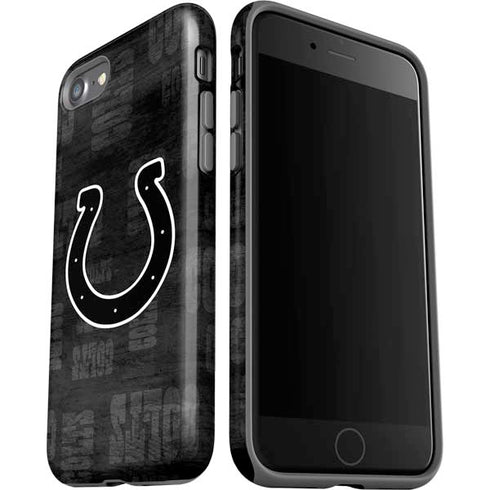 NFL Indianapolis Colts Black & White iPhone SE (2nd & 3rd Gen) Pro Case