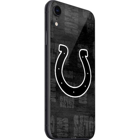 NFL Indianapolis Colts Black & White iPhone SE (2nd & 3rd Gen) Skin