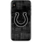 NFL Indianapolis Colts Black & White iPhone XS Skin