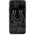 NFL Indianapolis Colts Black & White iPhone XS Skin