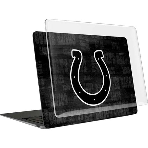 NFL Indianapolis Colts Black & White MacBook Air 13in (2020) Case plus Skin