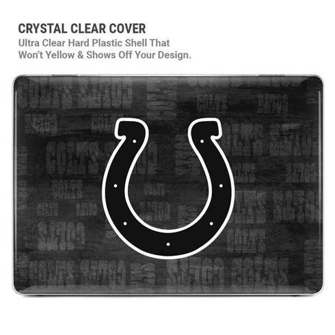 NFL Indianapolis Colts Black & White MacBook Air 13in M1 (2021) Case plus Skin