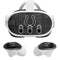 NFL Indianapolis Colts Black & White Meta Quest 3 Skin