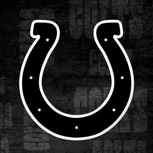 NFL Indianapolis Colts Black & White Moto G6 Skin