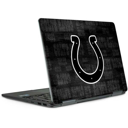 NFL Indianapolis Colts Black & White Notebook 9 Pro 13in (2017) Skin