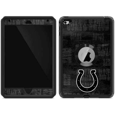 NFL Indianapolis Colts Black & White Otterbox Defender iPad Skin