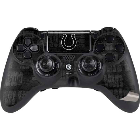 NFL Indianapolis Colts Black & White PS4/PC SCUF Impact Controller Skin