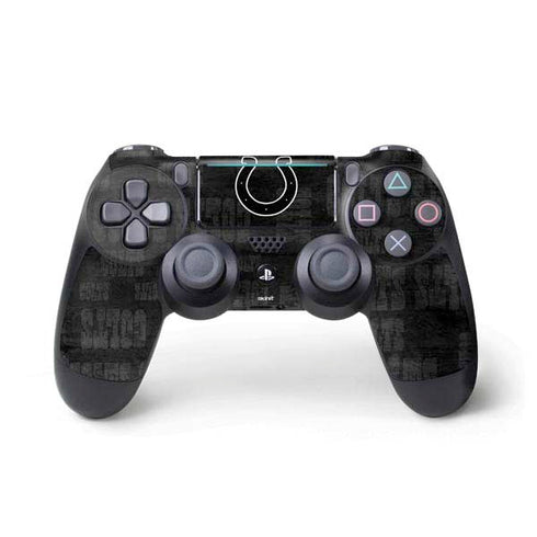 NFL Indianapolis Colts Black & White PS4 Pro/Slim Controller Skin