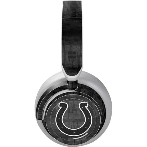 NFL Indianapolis Colts Black & White Surface Headphones Skin