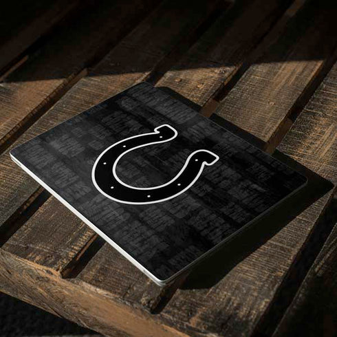 NFL Indianapolis Colts Black & White Surface Laptop 2 Skin