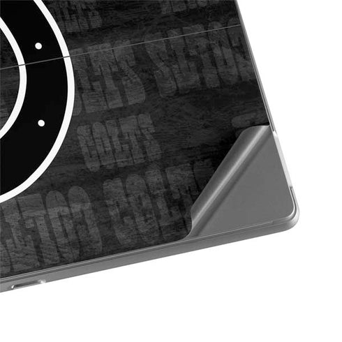 NFL Indianapolis Colts Black & White Surface Pro 8 Skin
