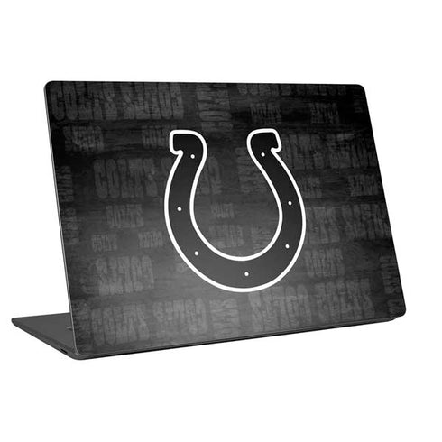 NFL Indianapolis Colts Black & White Universal Laptop 13in (10.6 x 7.6in) Skin