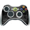 NFL Indianapolis Colts Black & White Xbox 360 Wireless Controller Skin