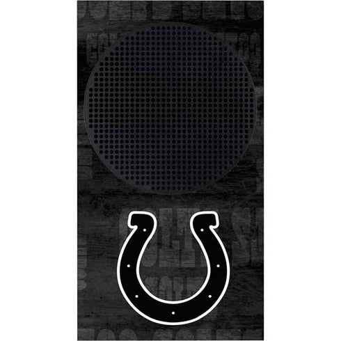 NFL Indianapolis Colts Black & White Xbox Series S Skins