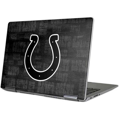 NFL Indianapolis Colts Black & White Yoga 710 14in Skin