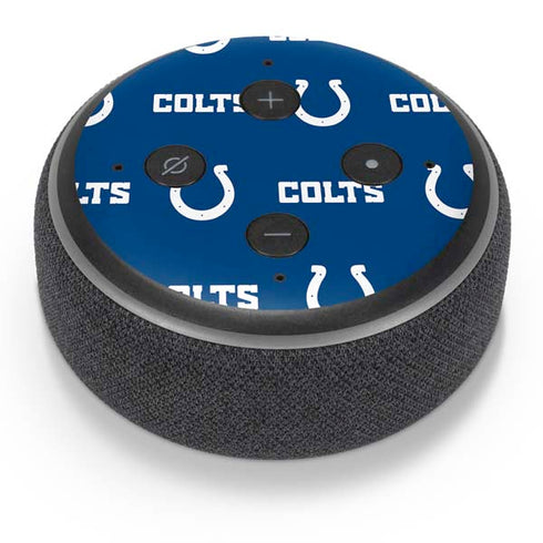 NFL Indianapolis Colts Blitz Series Amazon Echo Dot Skin