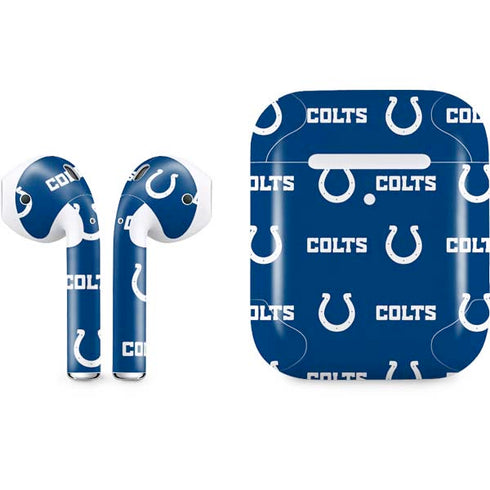 NFL Indianapolis Colts Blitz Series Apple AirPods 2 Skin