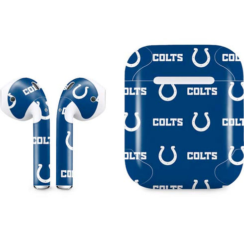 NFL Indianapolis Colts Blitz Series Apple AirPods Skin
