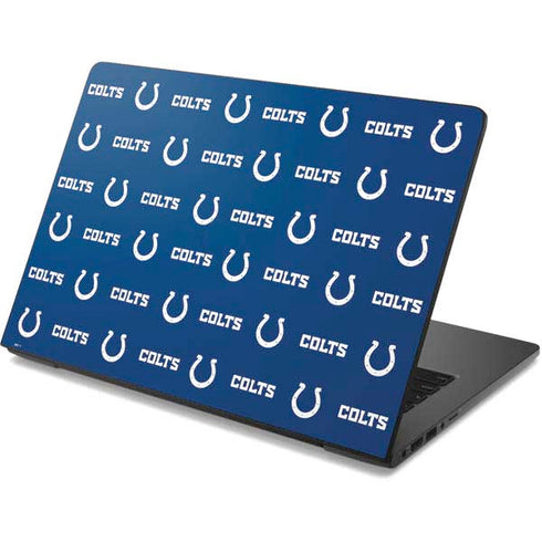 NFL Indianapolis Colts Blitz Series Dell Chromebook Skin