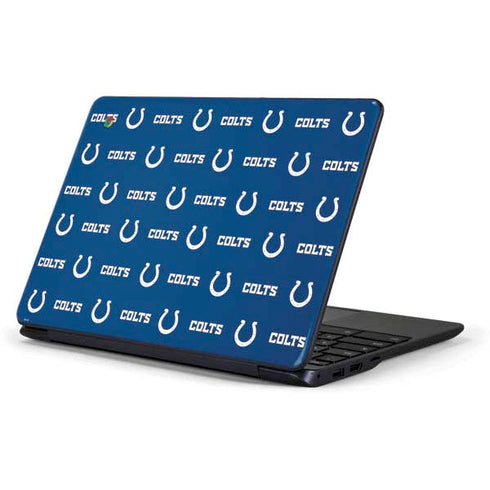 NFL Indianapolis Colts Blitz Series Samsung Chromebook Skin