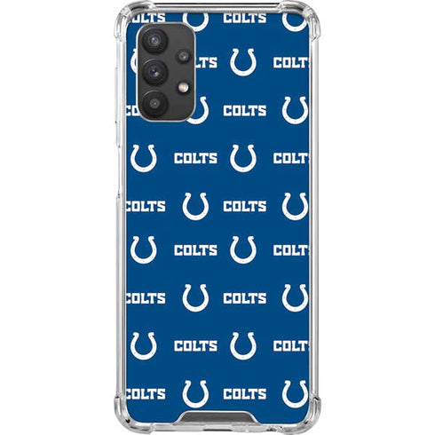 NFL Indianapolis Colts Blitz Series Galaxy A32 5G Clear Case