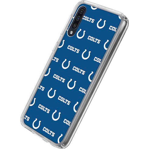 NFL Indianapolis Colts Blitz Series Galaxy A50 Clear Case