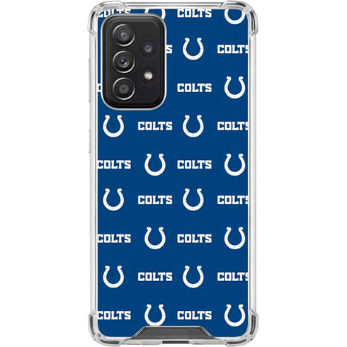 NFL Indianapolis Colts Blitz Series Galaxy A52 5G Clear Case