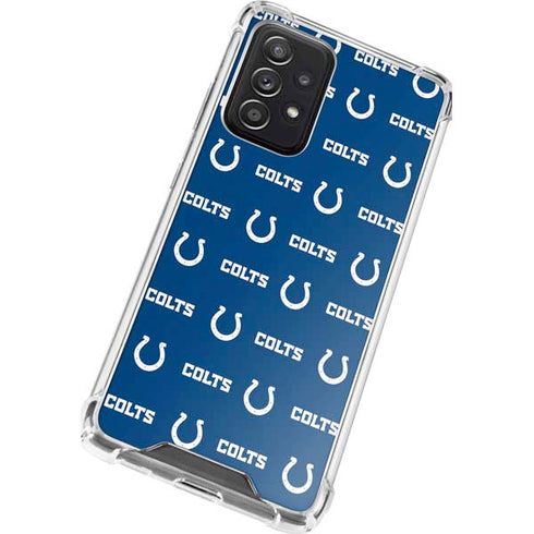 NFL Indianapolis Colts Blitz Series Galaxy A52 5G Clear Case