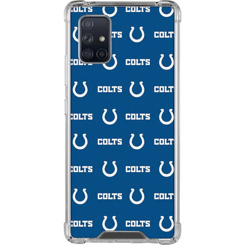 NFL Indianapolis Colts Blitz Series Galaxy A71 5G Clear Case