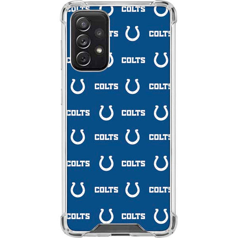 NFL Indianapolis Colts Blitz Series Galaxy A72 5G Clear Case