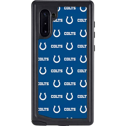 NFL Indianapolis Colts Blitz Series Galaxy Note 10 Waterproof Case