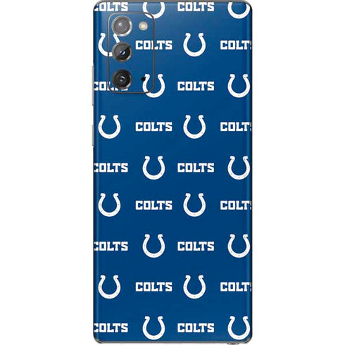 NFL Indianapolis Colts Blitz Series Galaxy Note20 5G Skin