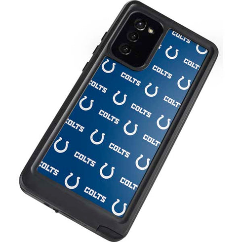 NFL Indianapolis Colts Blitz Series Galaxy Note20 5G Waterproof Case
