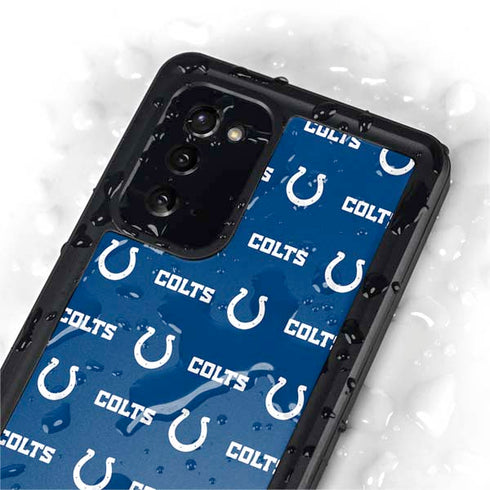 NFL Indianapolis Colts Blitz Series Galaxy Note20 5G Waterproof Case