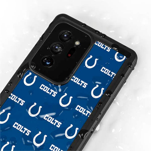 NFL Indianapolis Colts Blitz Series Galaxy Note20 Ultra 5G Waterproof Case