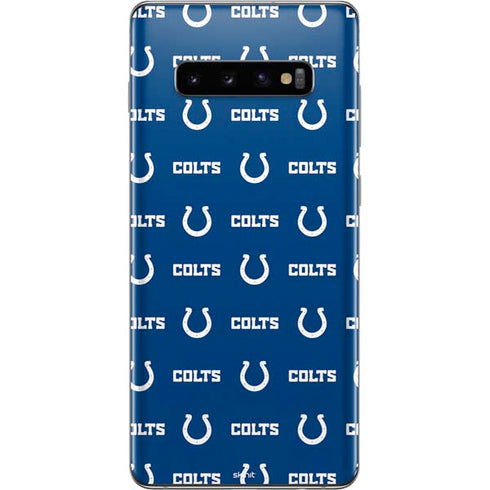 NFL Indianapolis Colts Blitz Series Galaxy S10 Plus Skin